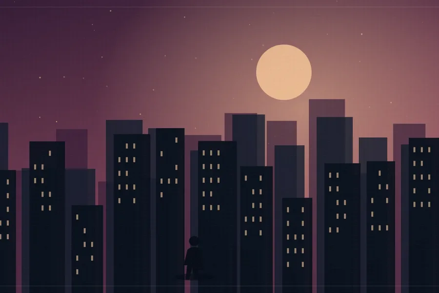 云端序曲的原创幻想主题场景插画